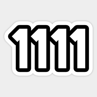 1111 Sticker